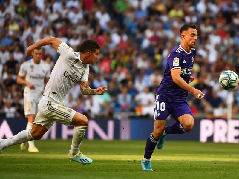James Rodríguez en su regreso al Real Madrid James Rodríguez en su regreso al Real Madrid