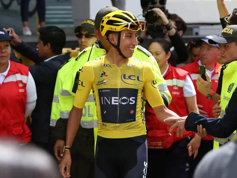 Tour de Francia - Egan Bernal, Recibimiento 3