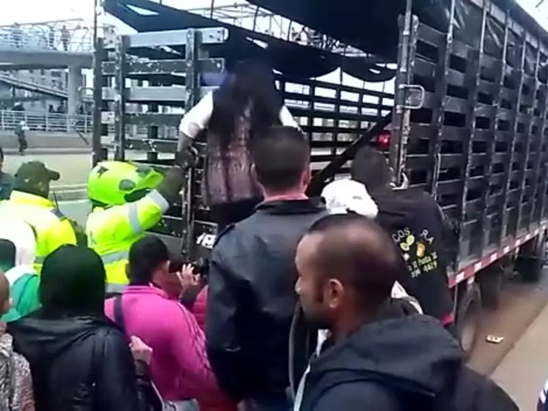 Paro de transportadores en Soacha y Bogotá