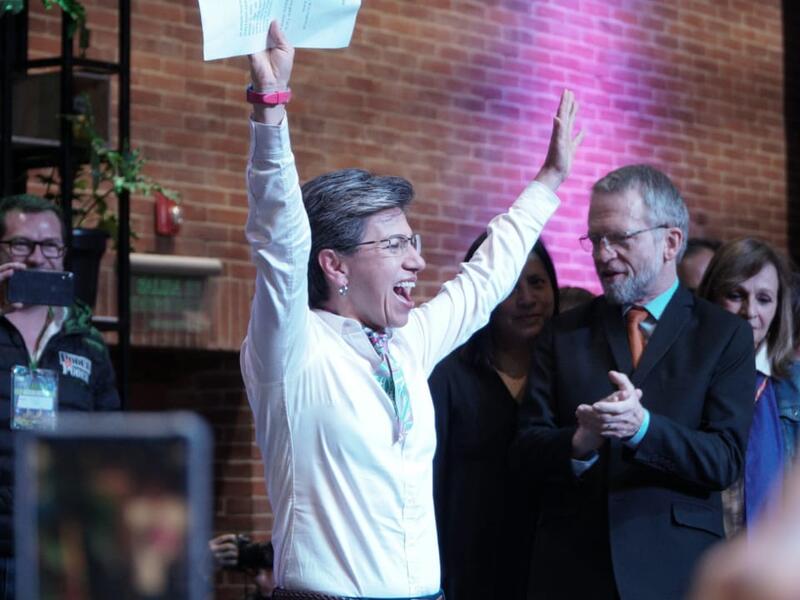 Claudia López, alcaldesa electa de Bogotá