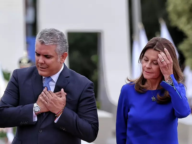 Iván Duque y Marta Lucía Ramírez Iván Duque y Marta Lucía Ramírez