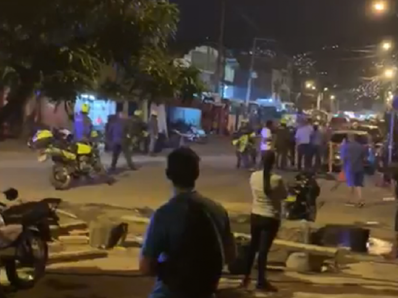 Violaron la cuarentena con tremenda fiesta en el occidente de Medellín