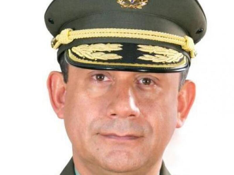 El general Óscar Gómez, comandante de la metropolitana de Bogotá