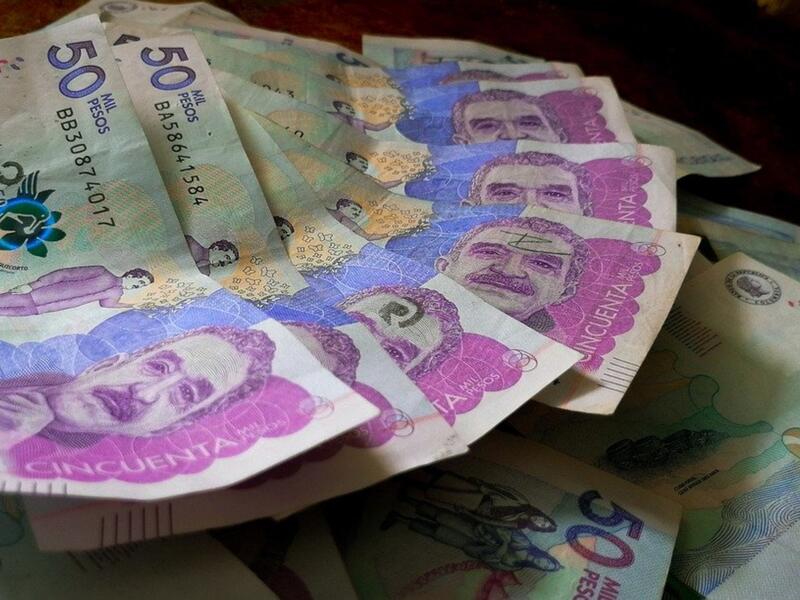 Billetes colombianos
