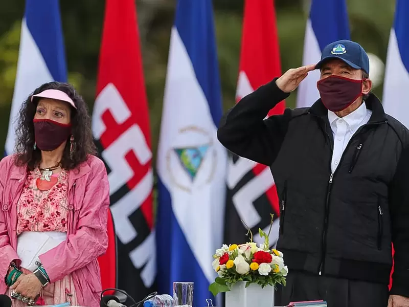 Daniel Ortega, presidente de Nicaragua