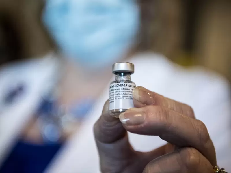Vacuna Pfizer-BioNtech contra la covid-19.
