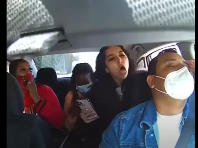 Pasajeras de Uber