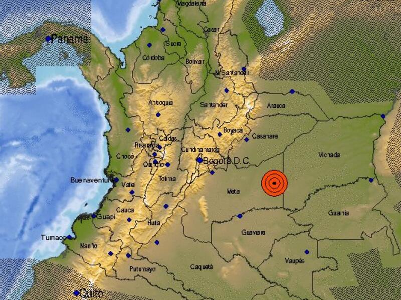 Sismo en el Meta Sismo en el Meta