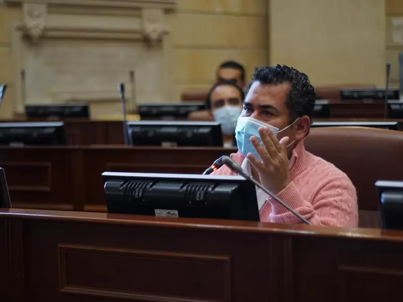 Alejandro Carlos Chacón representante a la Cámara por el partido liberal