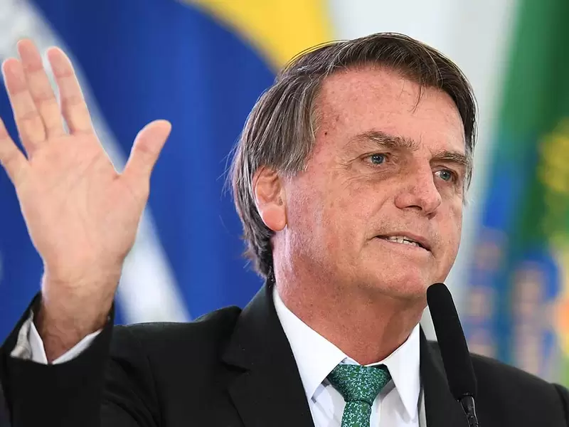 Jair Bolsonaro, presidente de Brasil