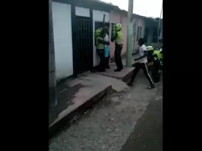 Abuso policial en Pradera, Valle del Cauca