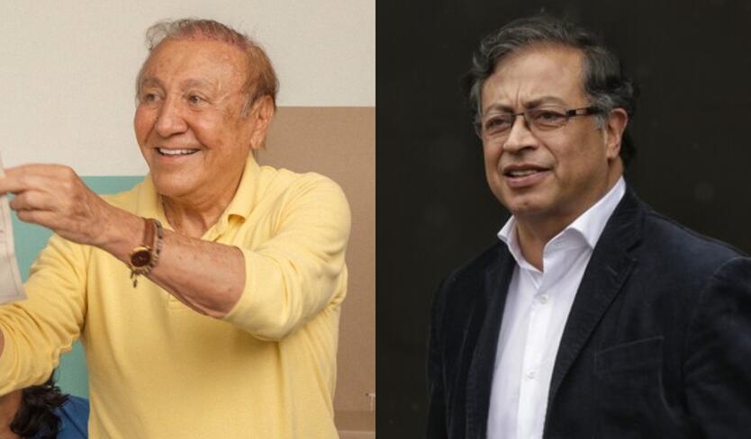 Rodolfo Hernandez and Gustavo Petro