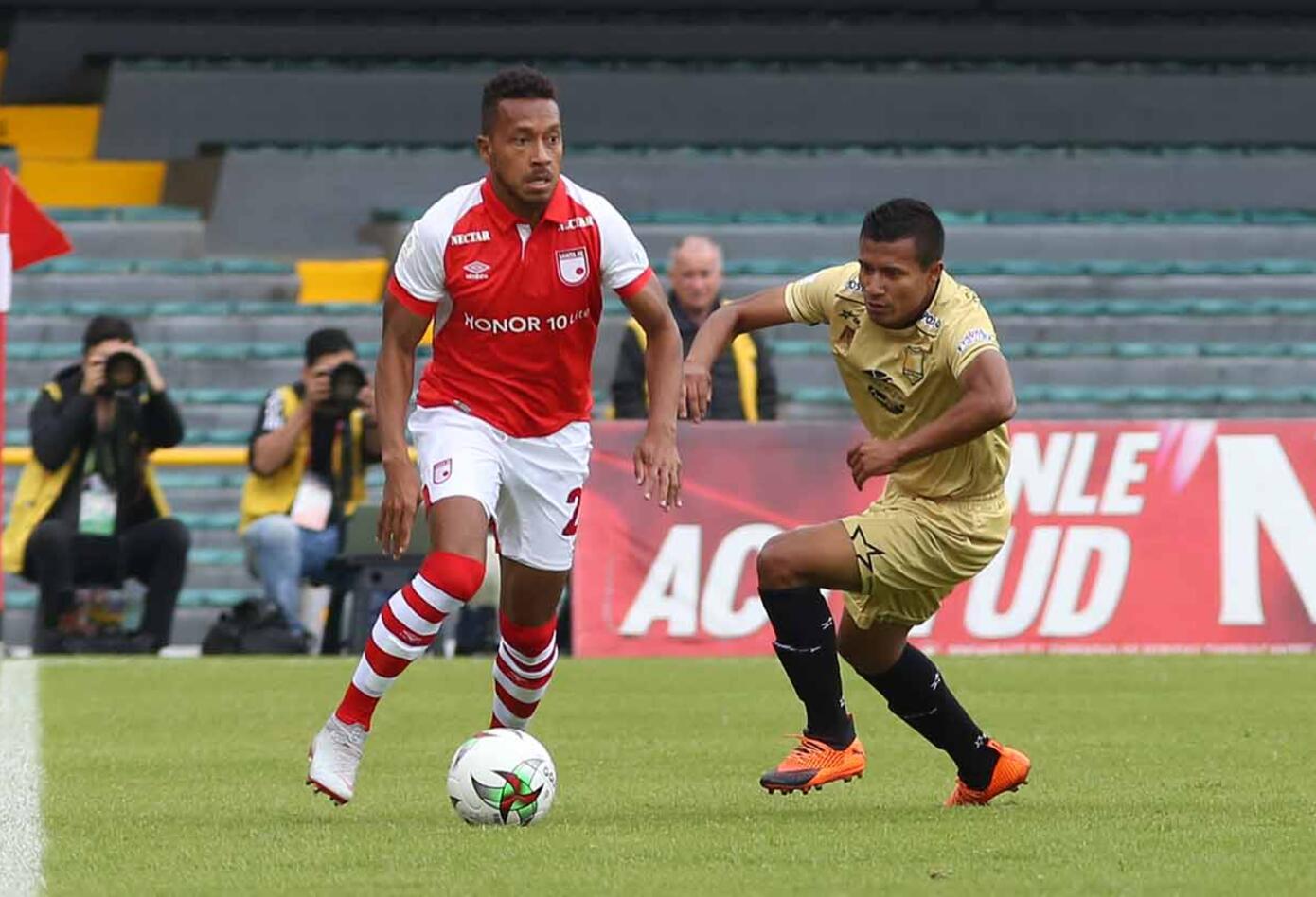 Fotos Liga Águila: Santa Fe empató con Águilas Doradas ...