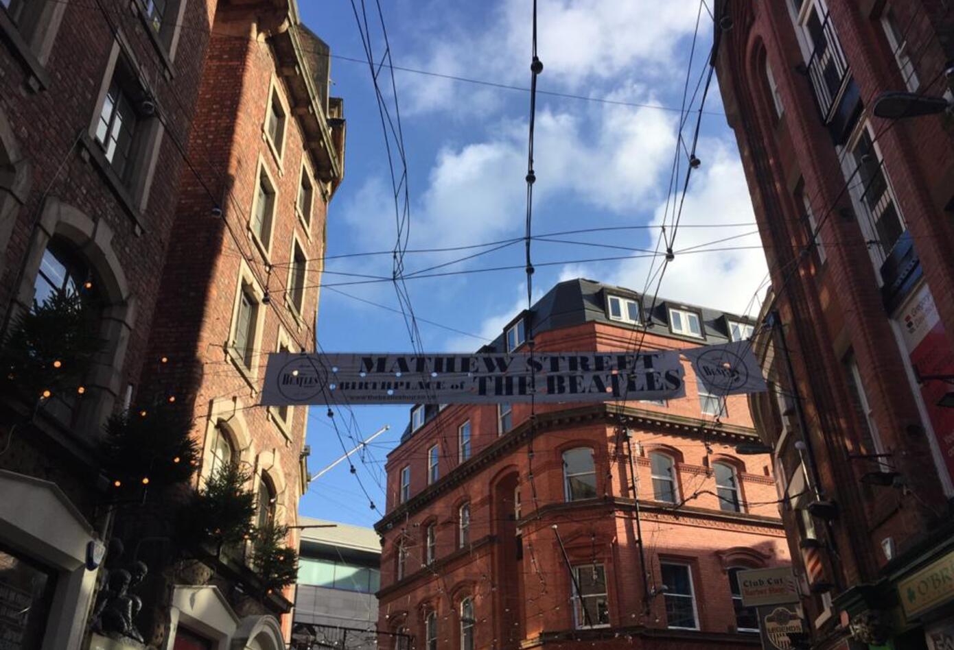Los Beatles en Liverpool