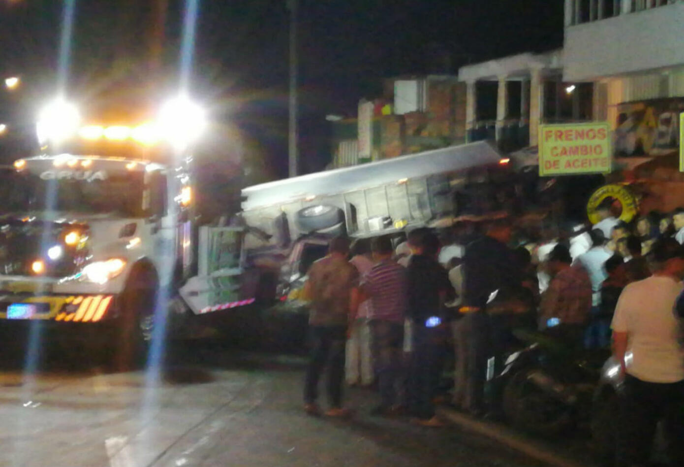 Accidente en La Vega, Cundinamarca