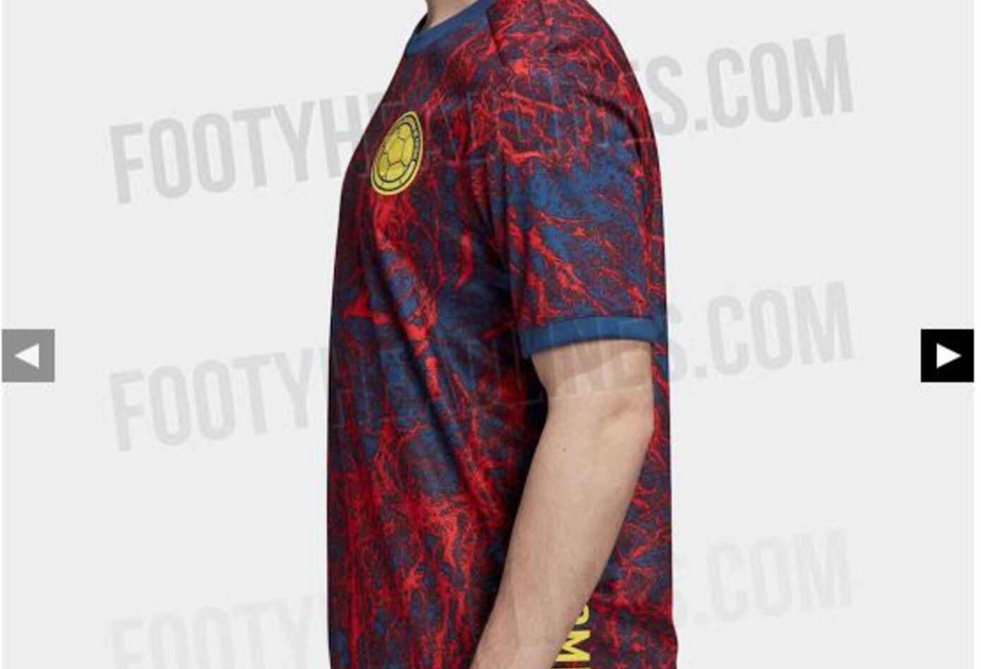 Camiseta Entrenamiento Selección Colombia 2020