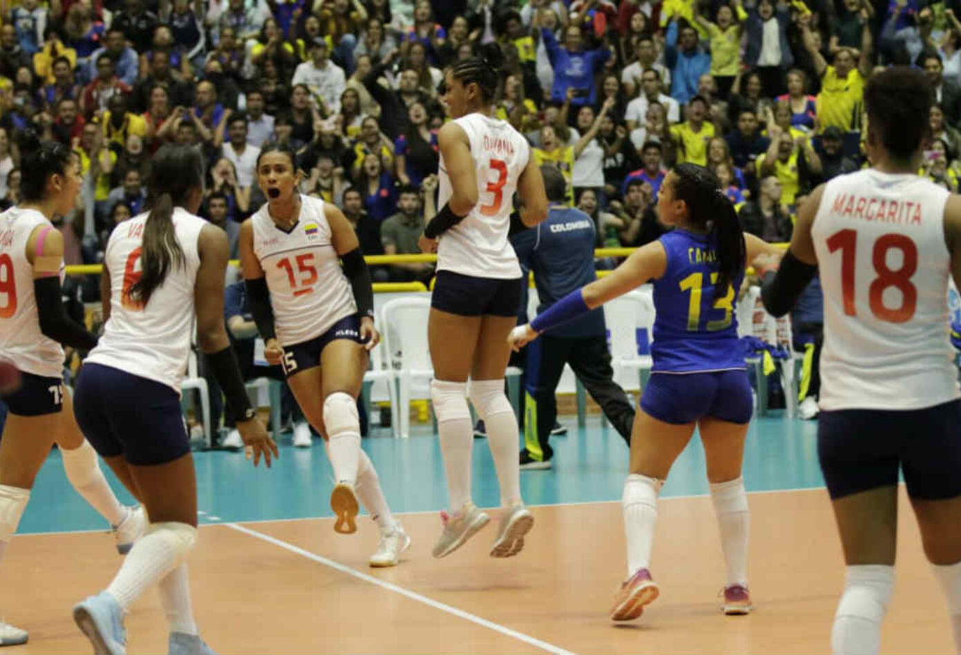 Colombia Vs. Perú - voleibol