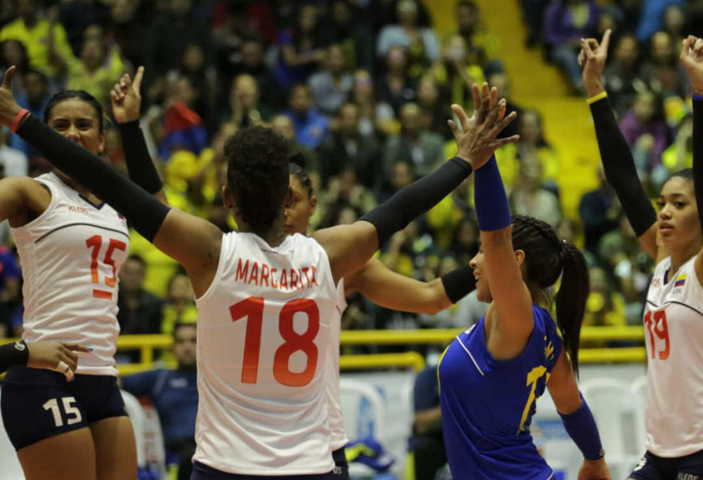 Colombia Vs. Perú - voleibol