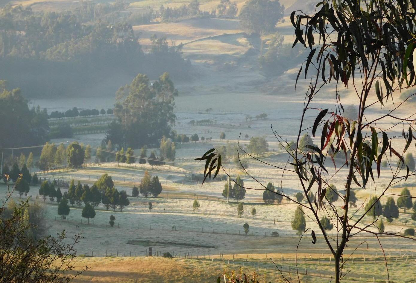 Heladas en Cundinamarca.