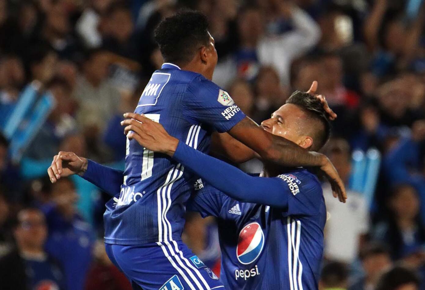 Imágenes Millonarios venció a Santa Fe en el clásico ...