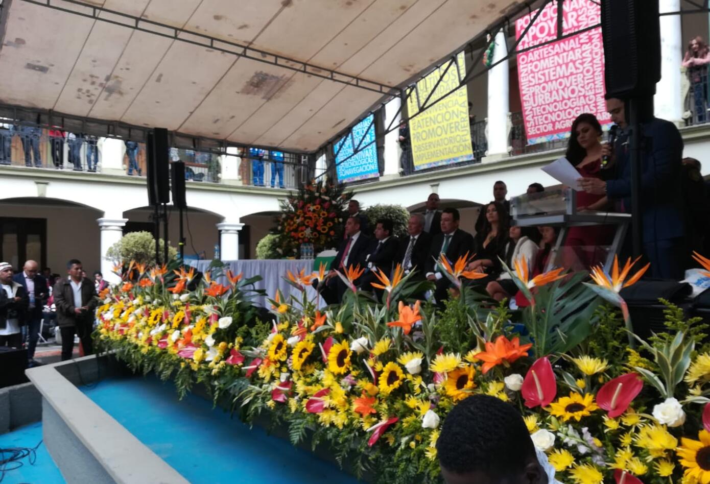 Gobernador de Nariño toma posesión de su cargo