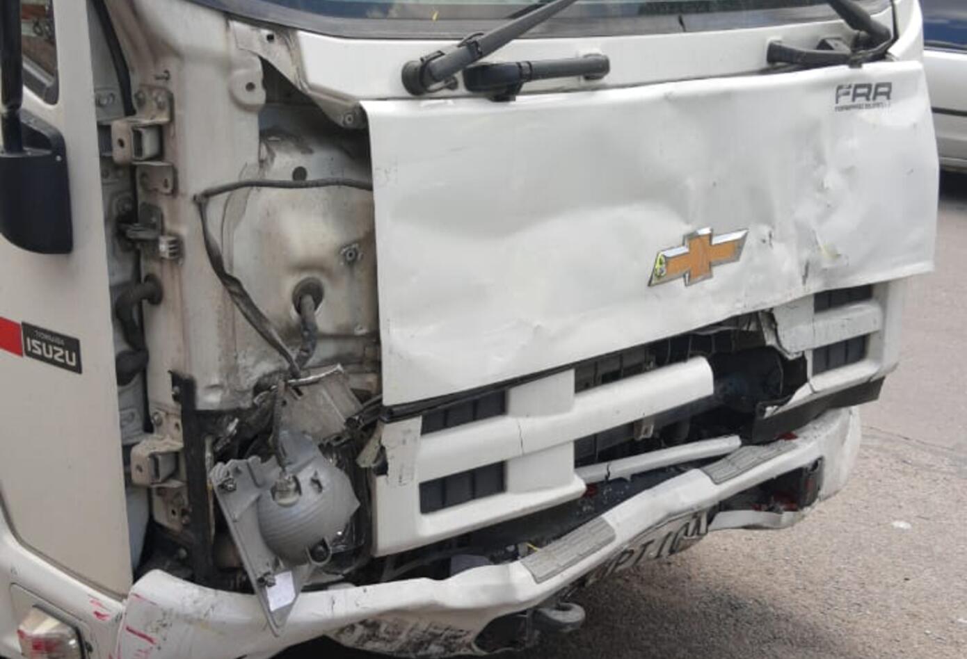 Accidente Tránsito Av primero de Mayo