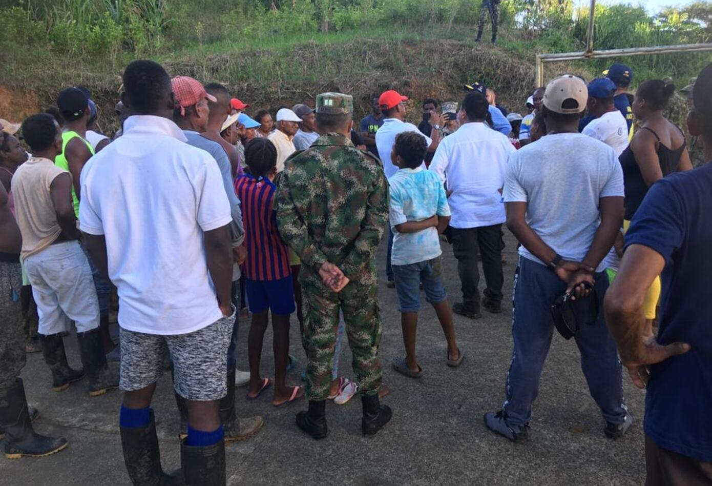 Desplazados en Tumaco regresan a sus territorios en le río Chagüi.