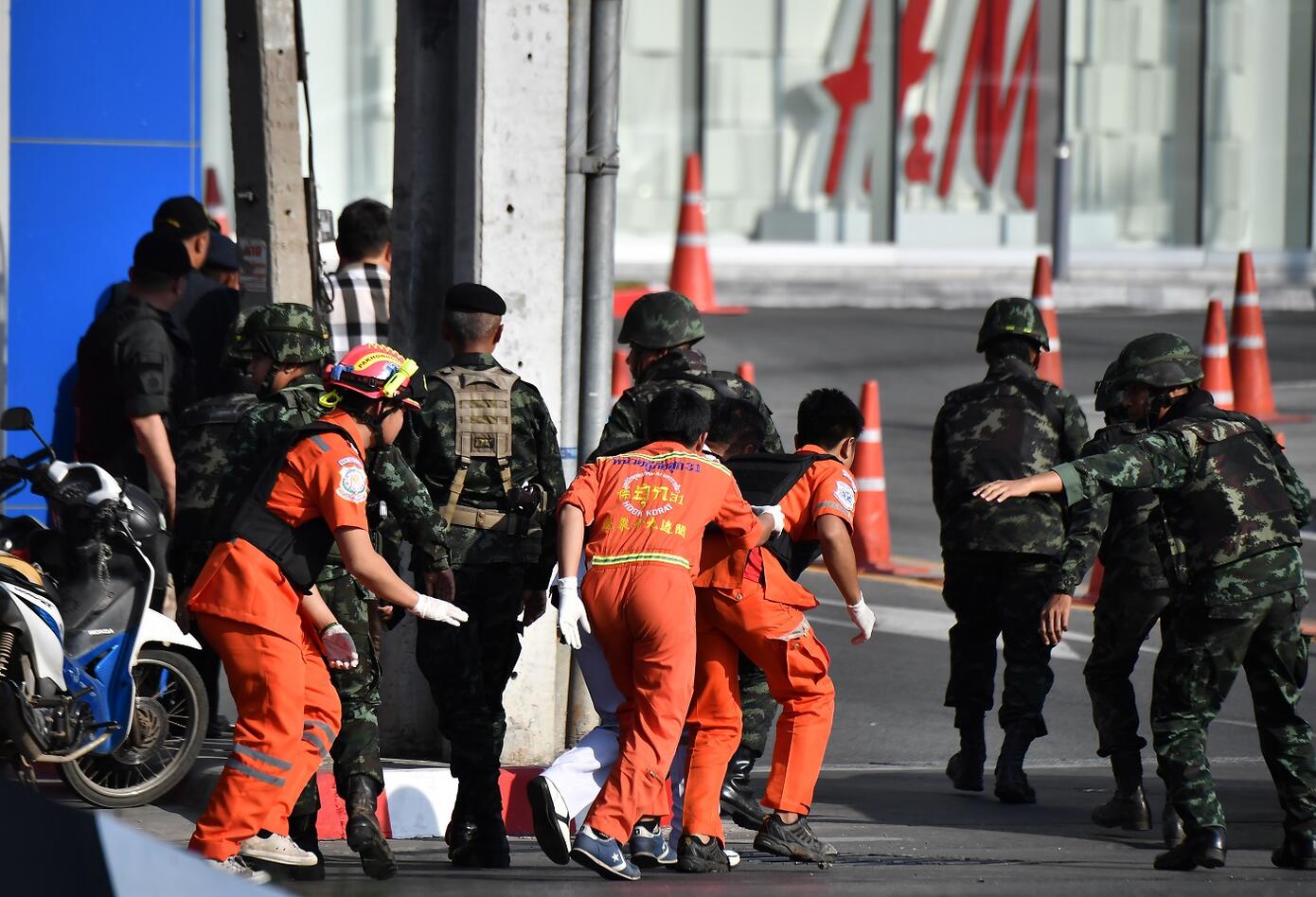 Tiroteo en Tailandia