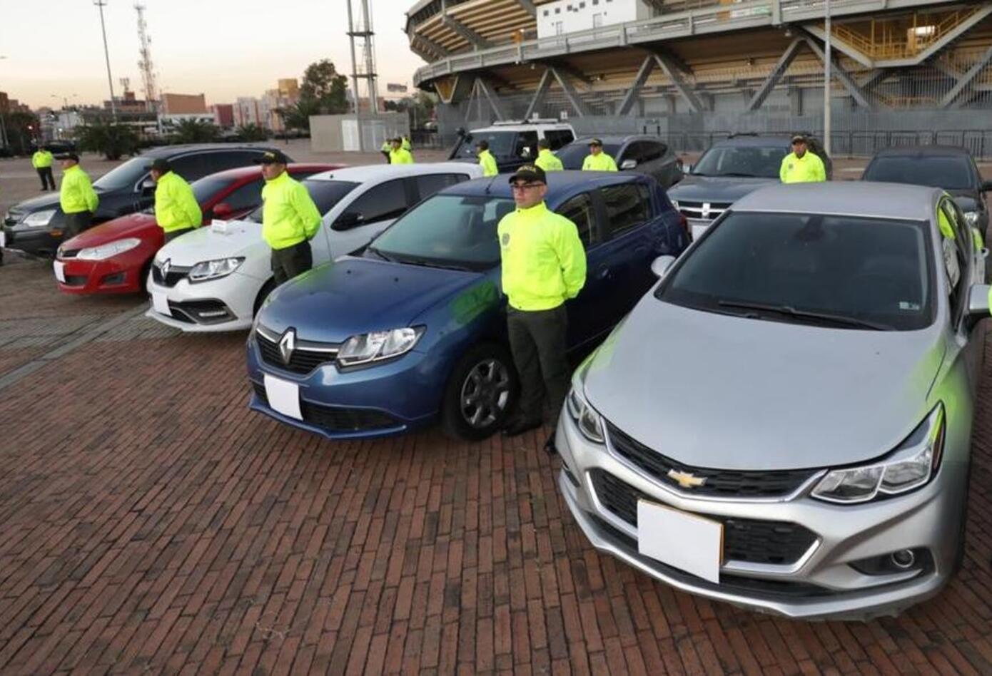Carros robados en Bogotá