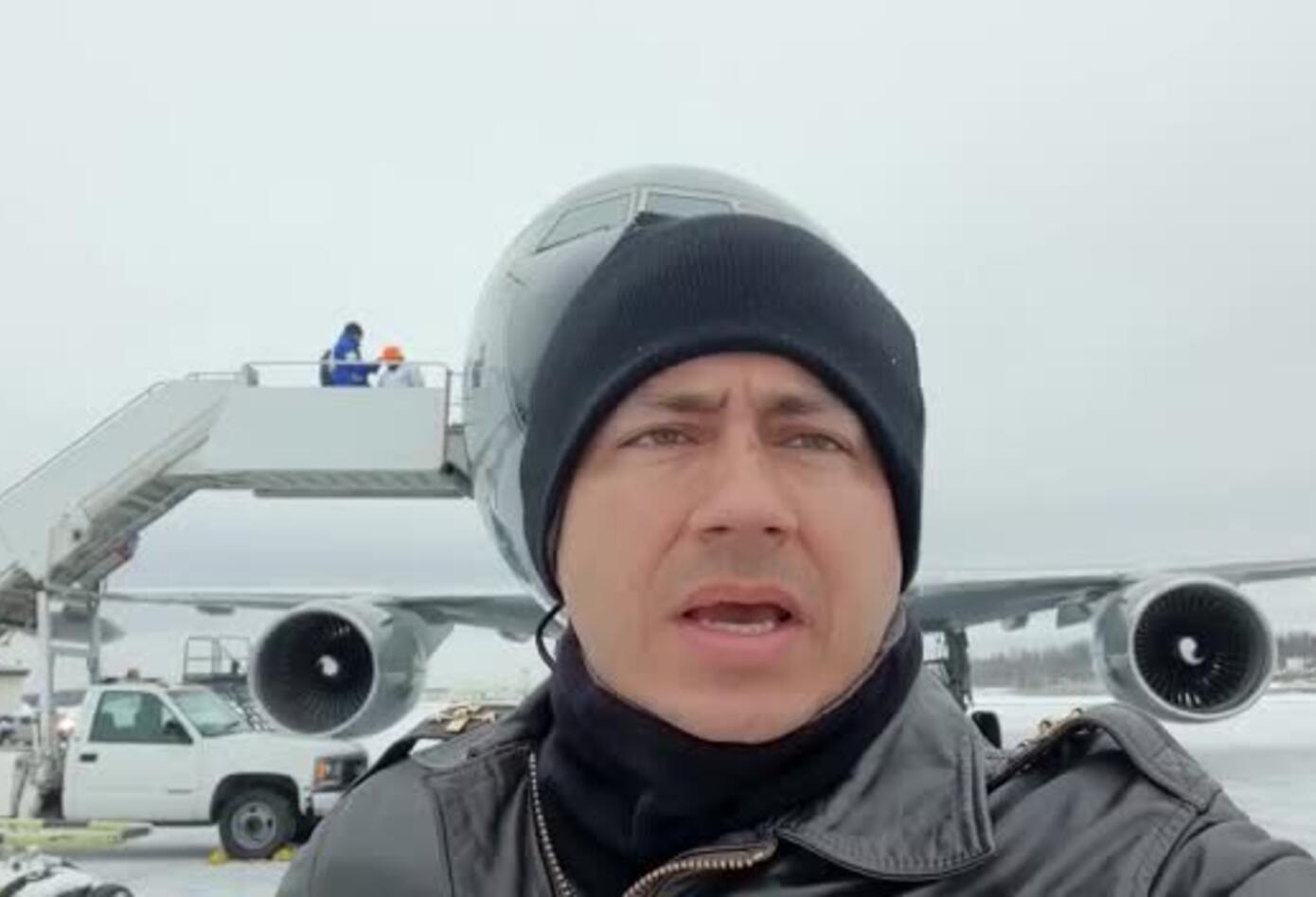 Avión de la FAC que irá a Wuhan está en Alaska