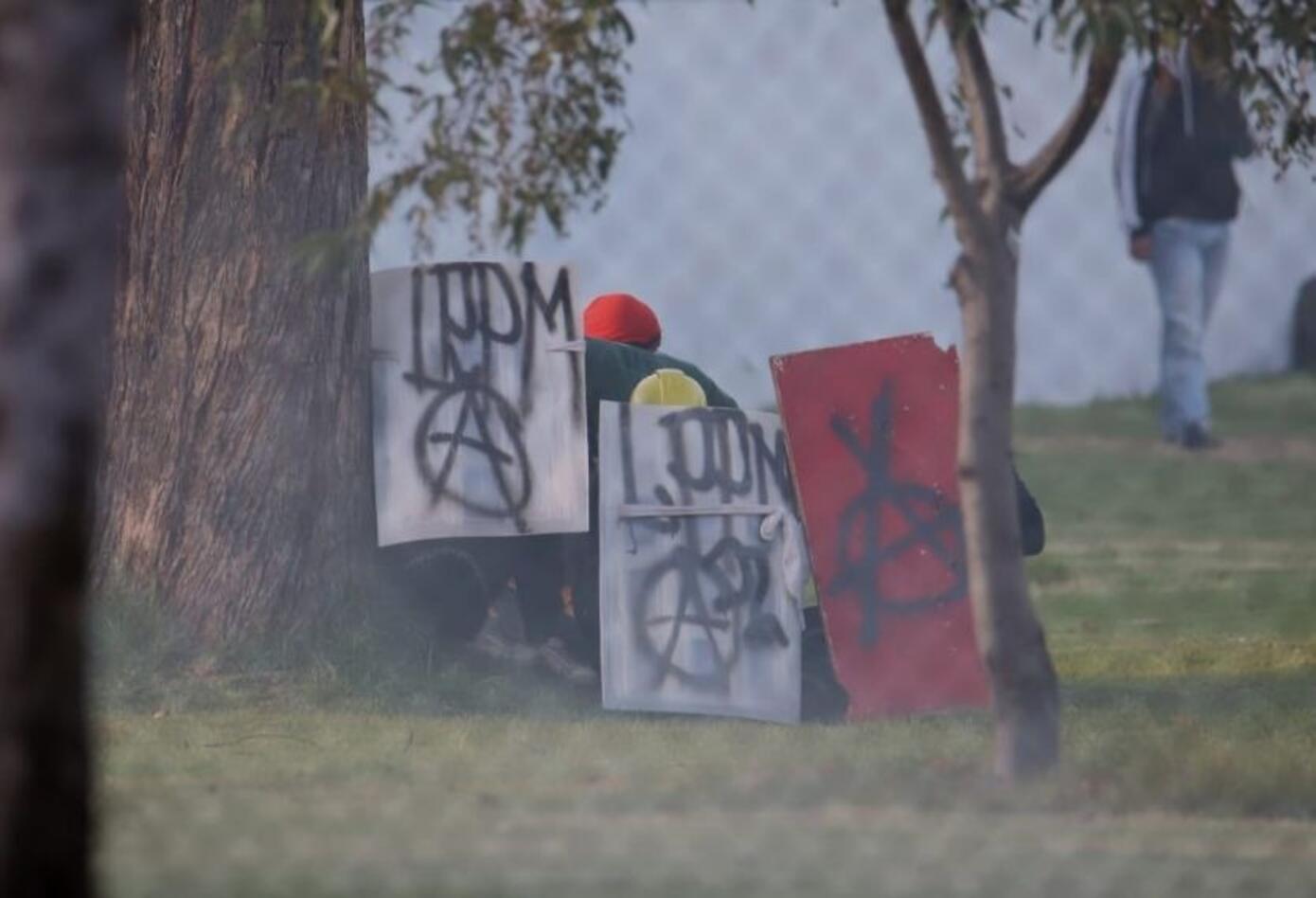 Disturbios Universidad Nacional 6 de febrero de 2020