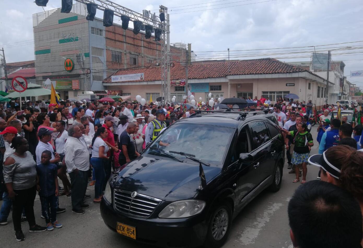 Marcha de protesta por asesinato de líderes políticos en el Valle