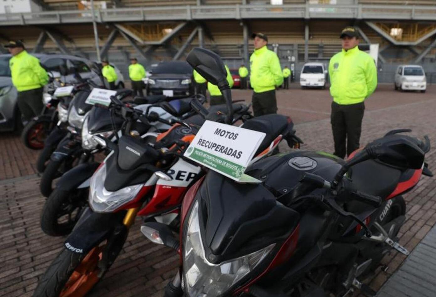 Motos robadas