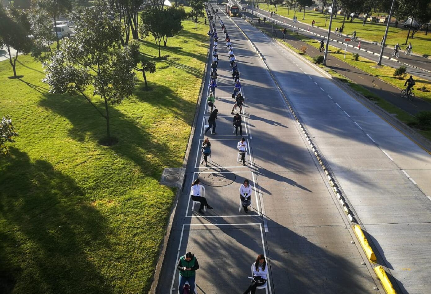 Día sin carro y sin moto en Bogotá