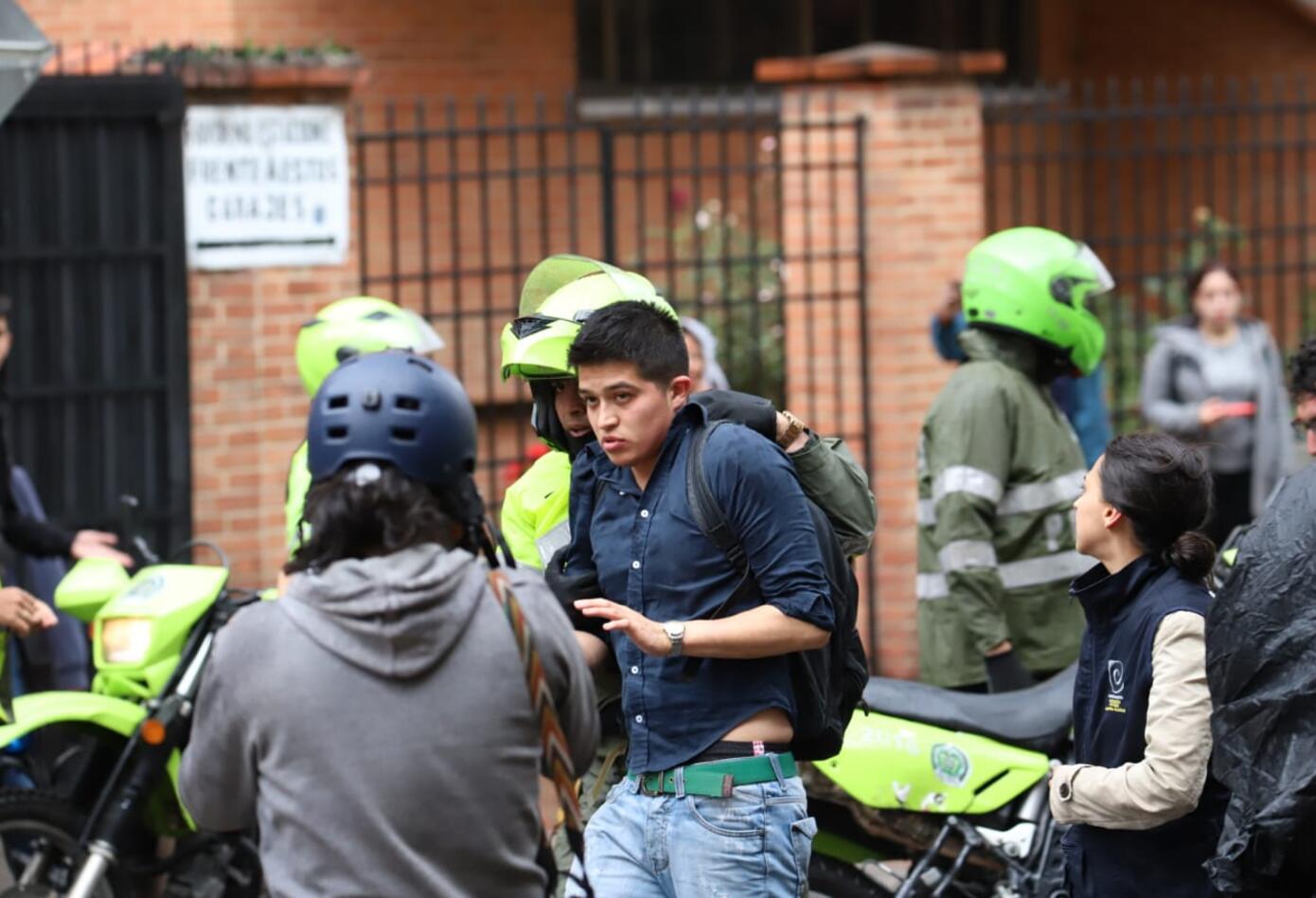 Disturbios en la distrital - Febrero 21