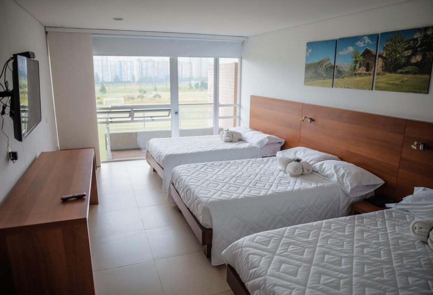 Villa Deportiva para colombianos de Wuhan