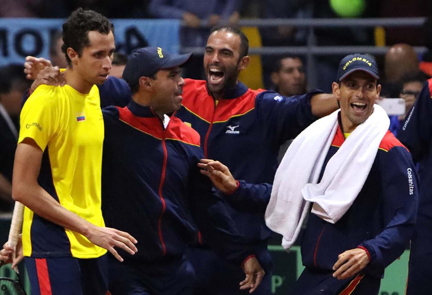 Copa Davis, Colombia vs Argentina