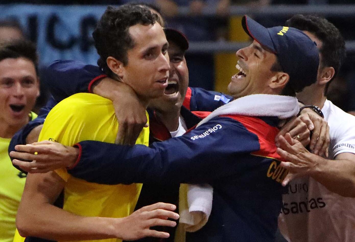 Copa Davis, Colombia vs Argentina