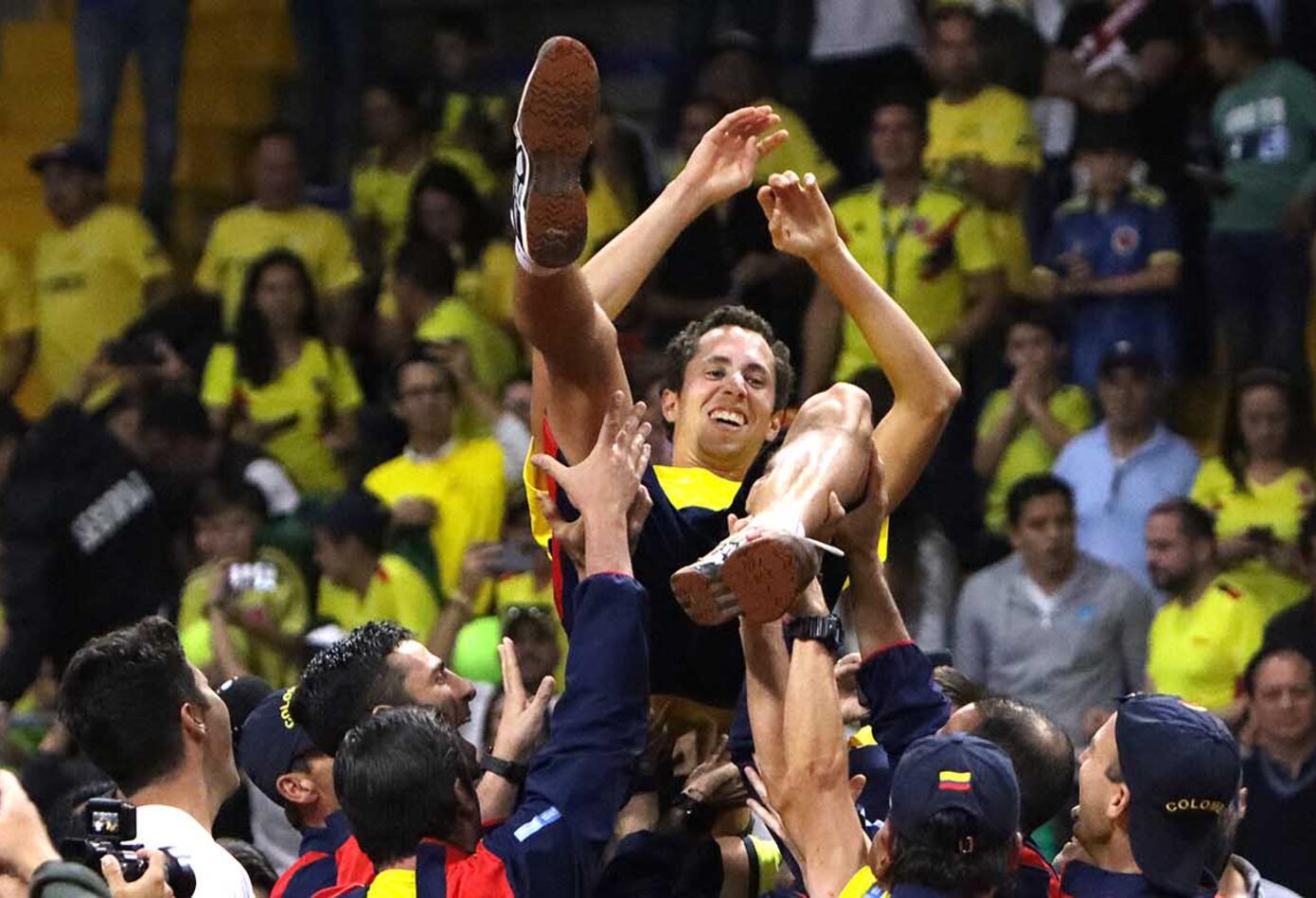 Copa Davis, Colombia vs Argentina