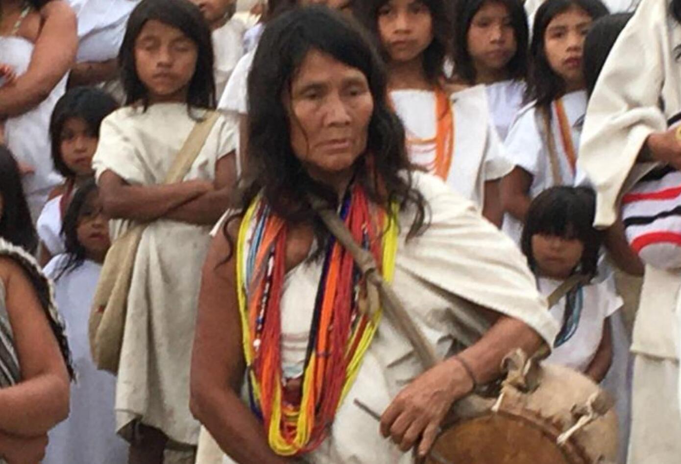 Para ingresar al territorio nativo hay que pedirle permiso a los mamos.