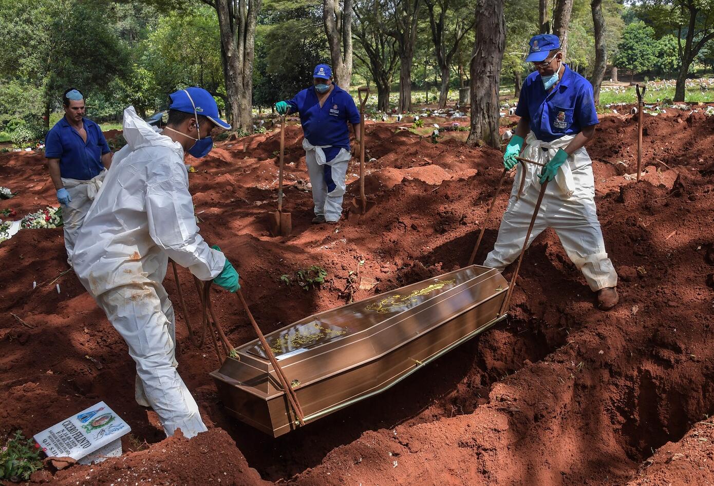 Cementerio en Brasil