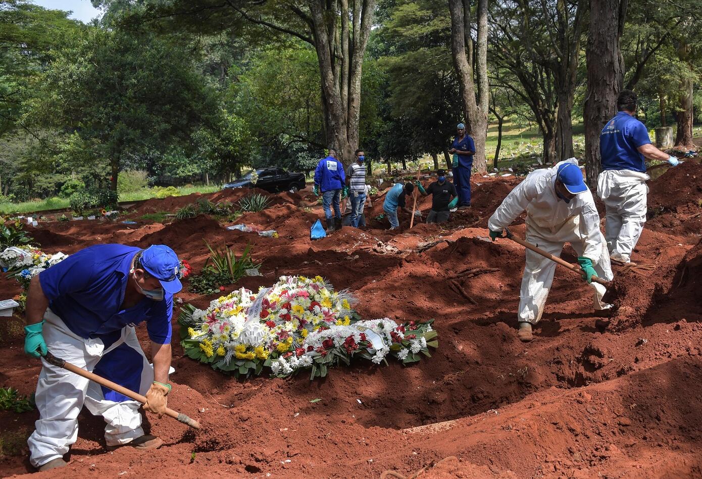 Cementerio en Brasil