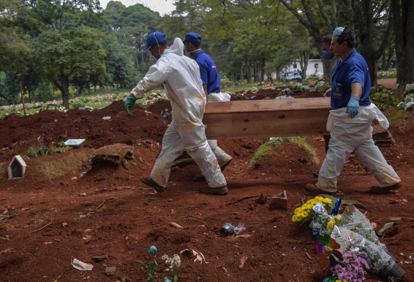 Cementerio en Brasil