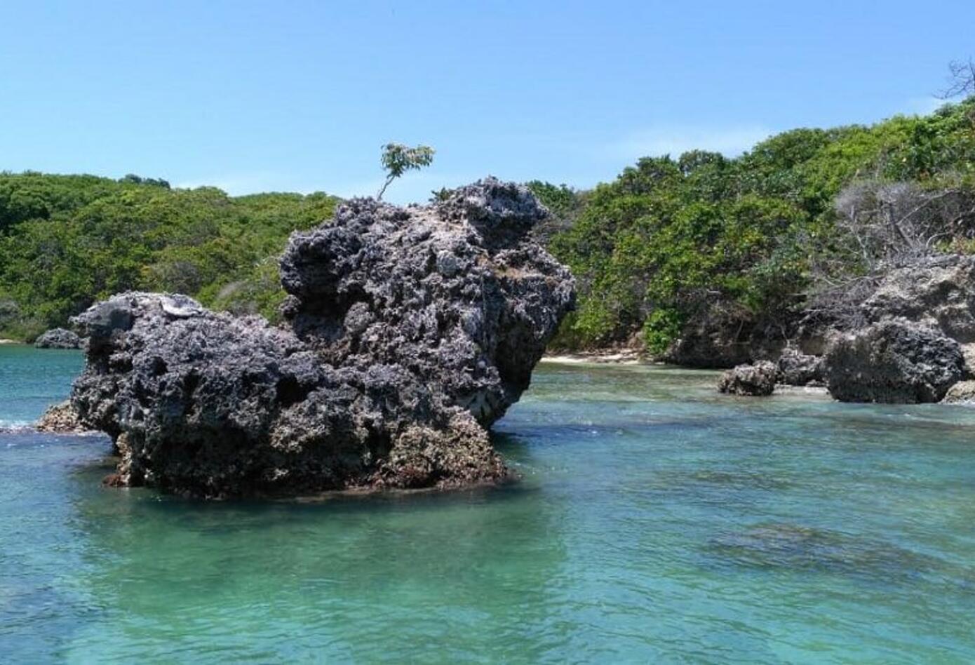 Paisaje Parque Nacional Caribe colombiano.