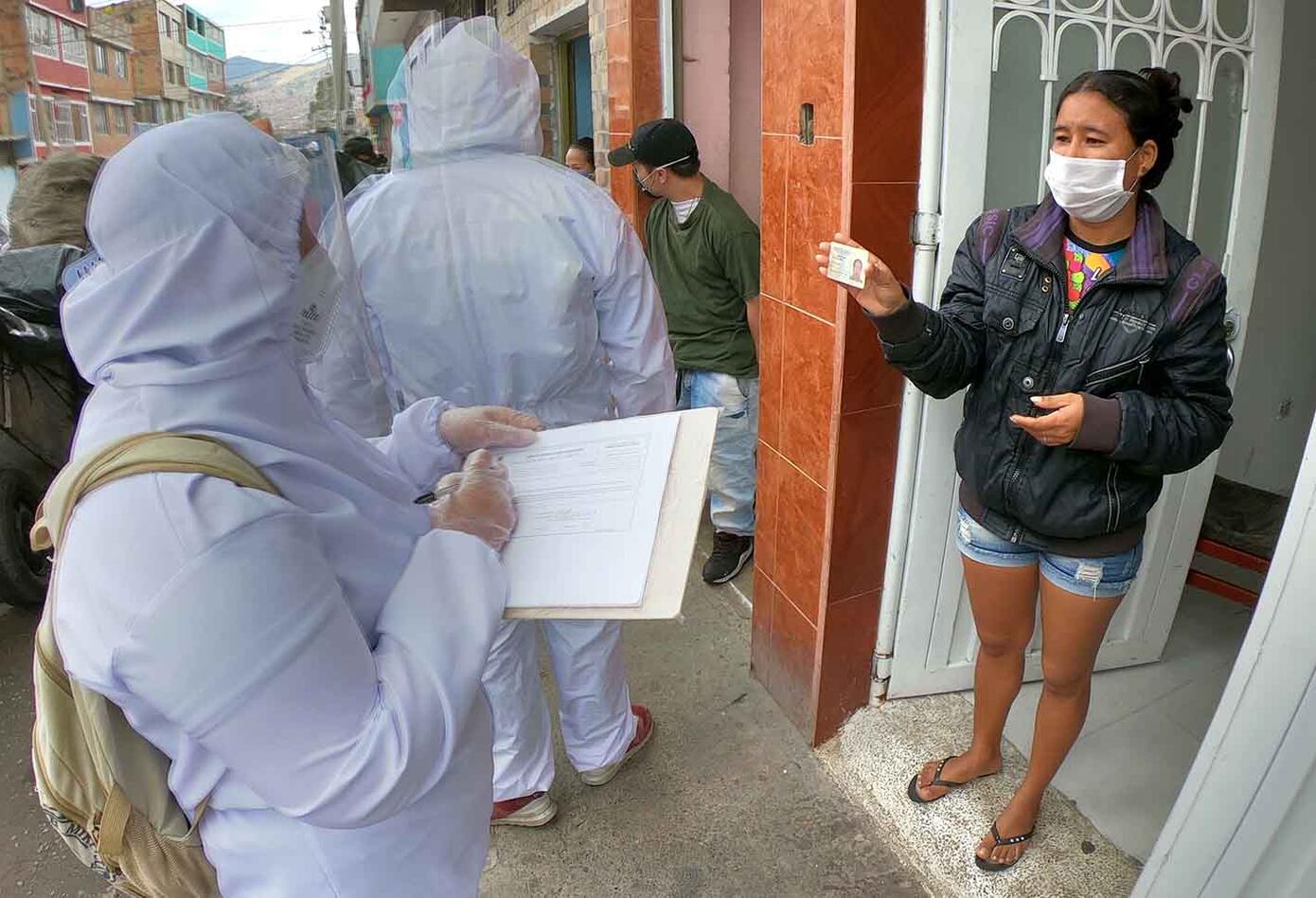 Entrega de ayudas en cuarentena / Ciudad Bolívar, sector La Playita