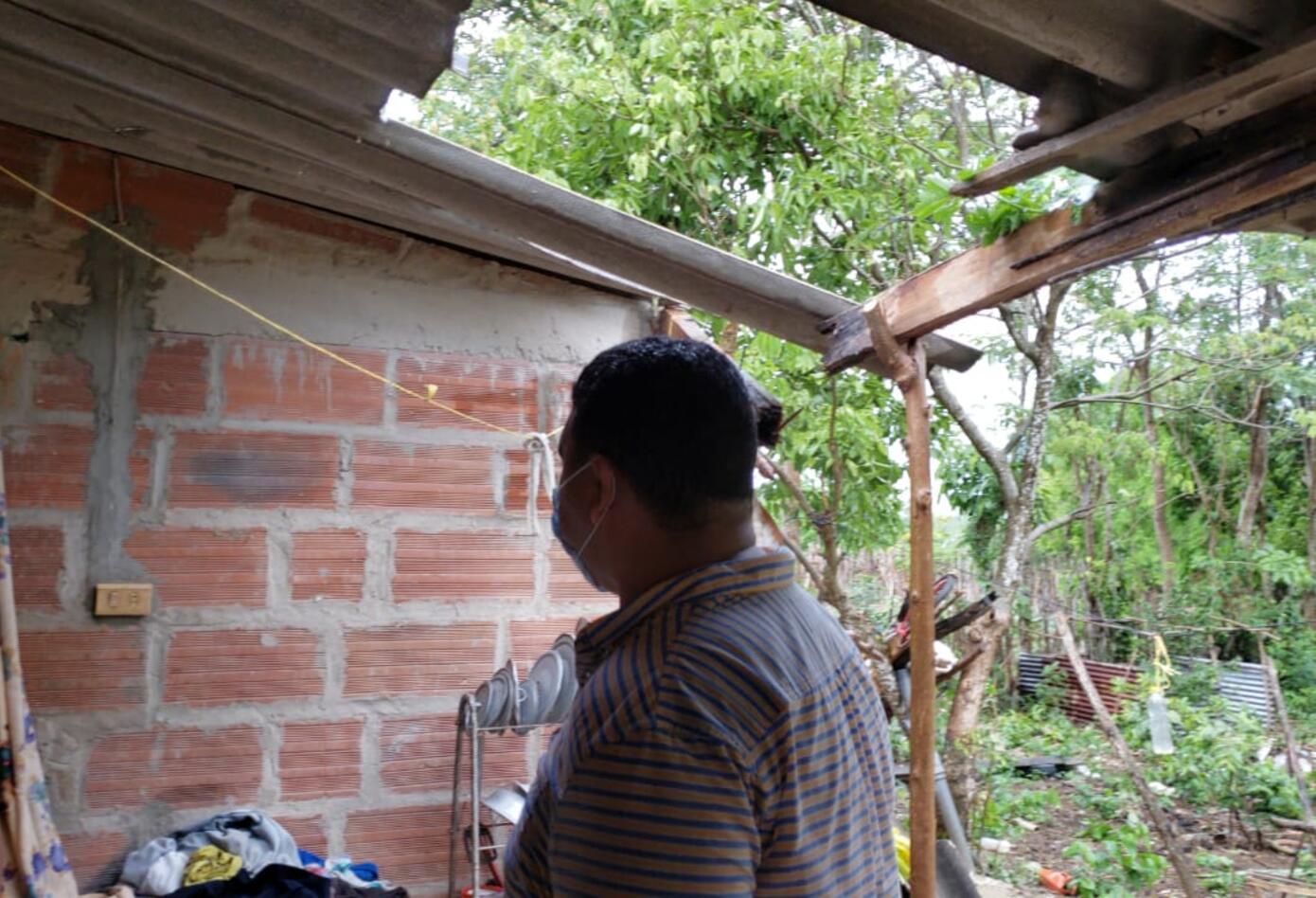 El alcalde pidió al gobierno departamental y Nacional ayuda para afrontar la emergencia