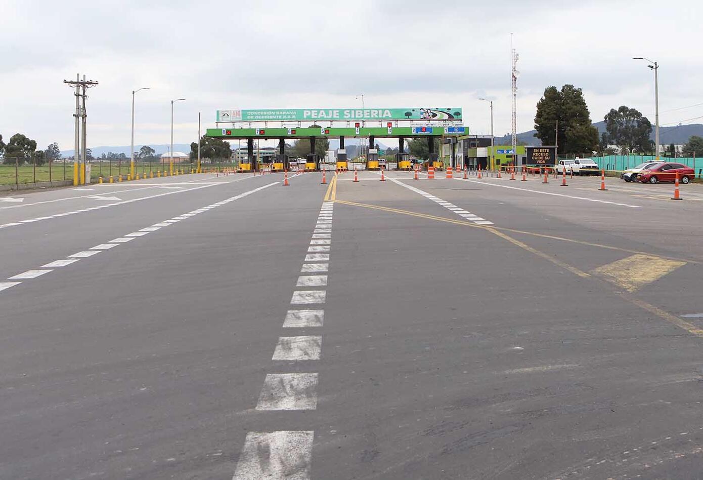 Carretera - salida de Bogotá