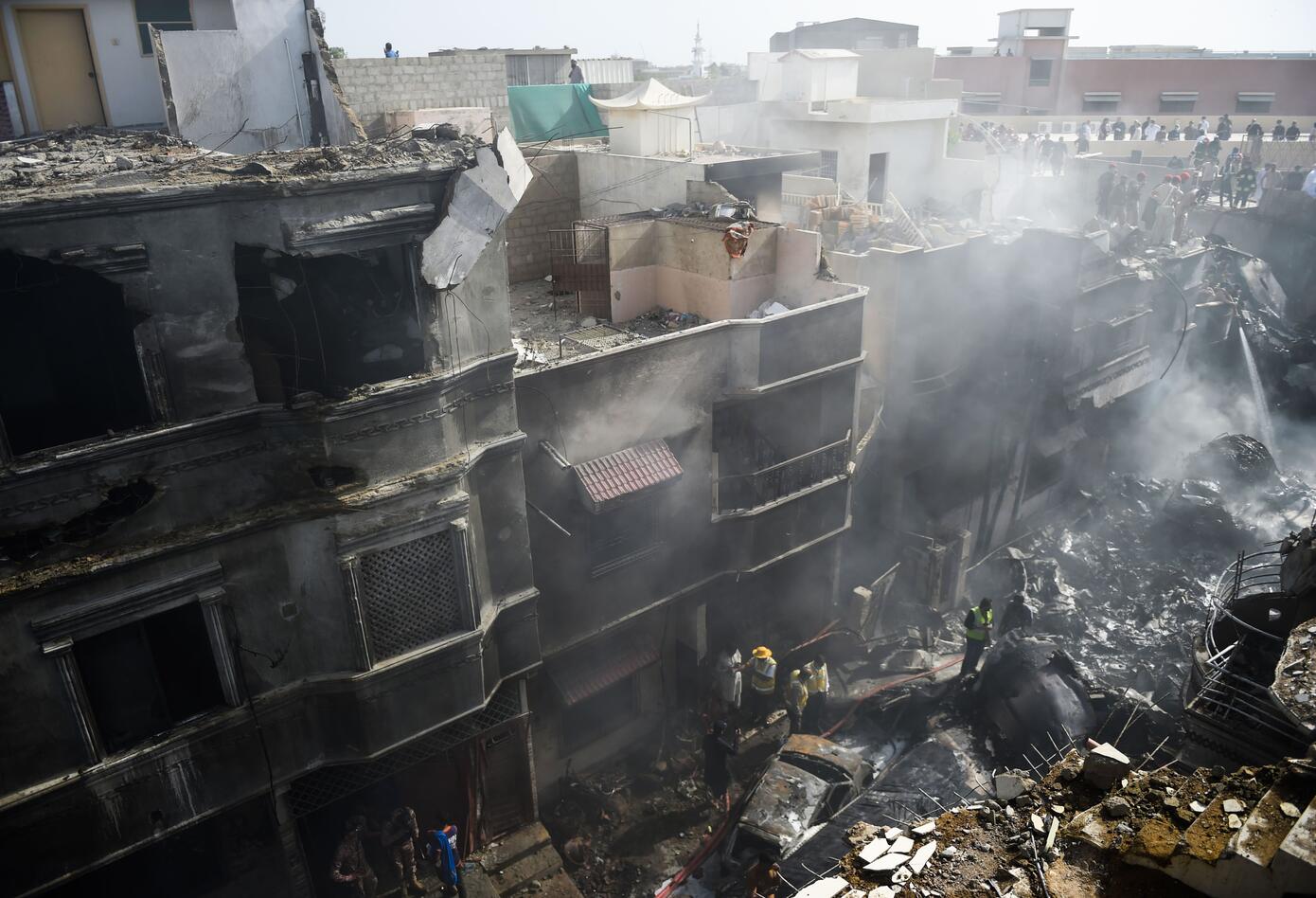 Accidente aéreo en Pakistán