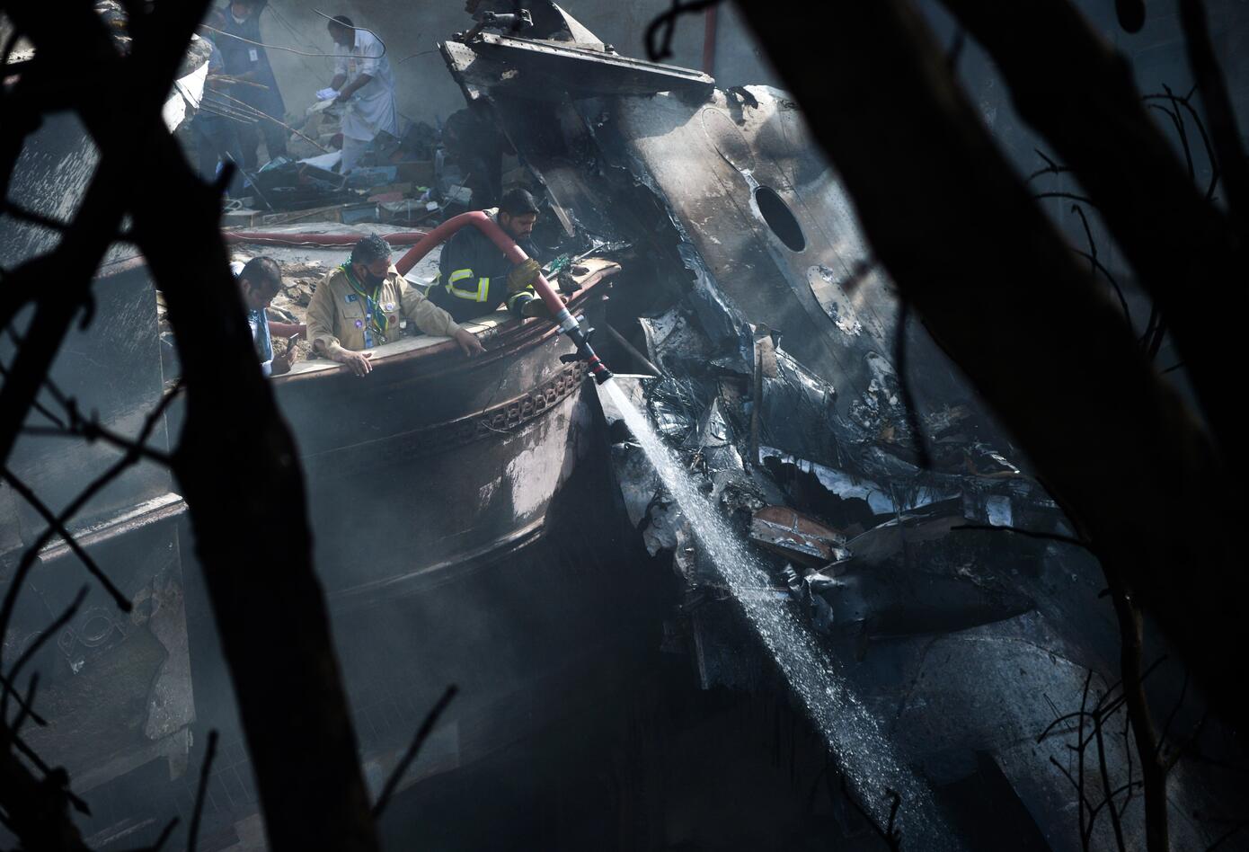 Accidente aéreo en Pakistán