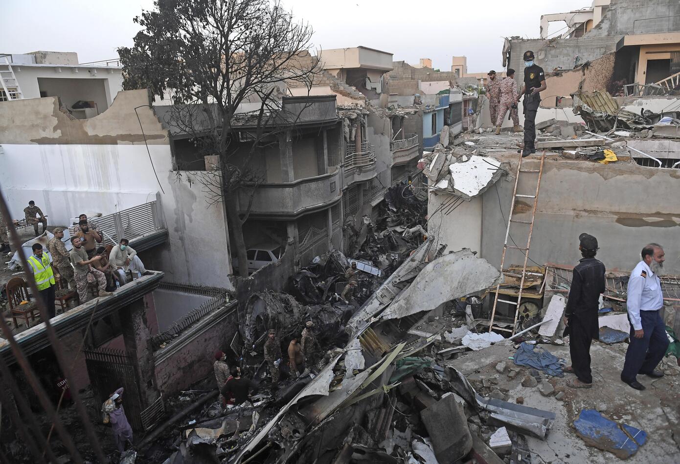 Accidente aéreo en Pakistán